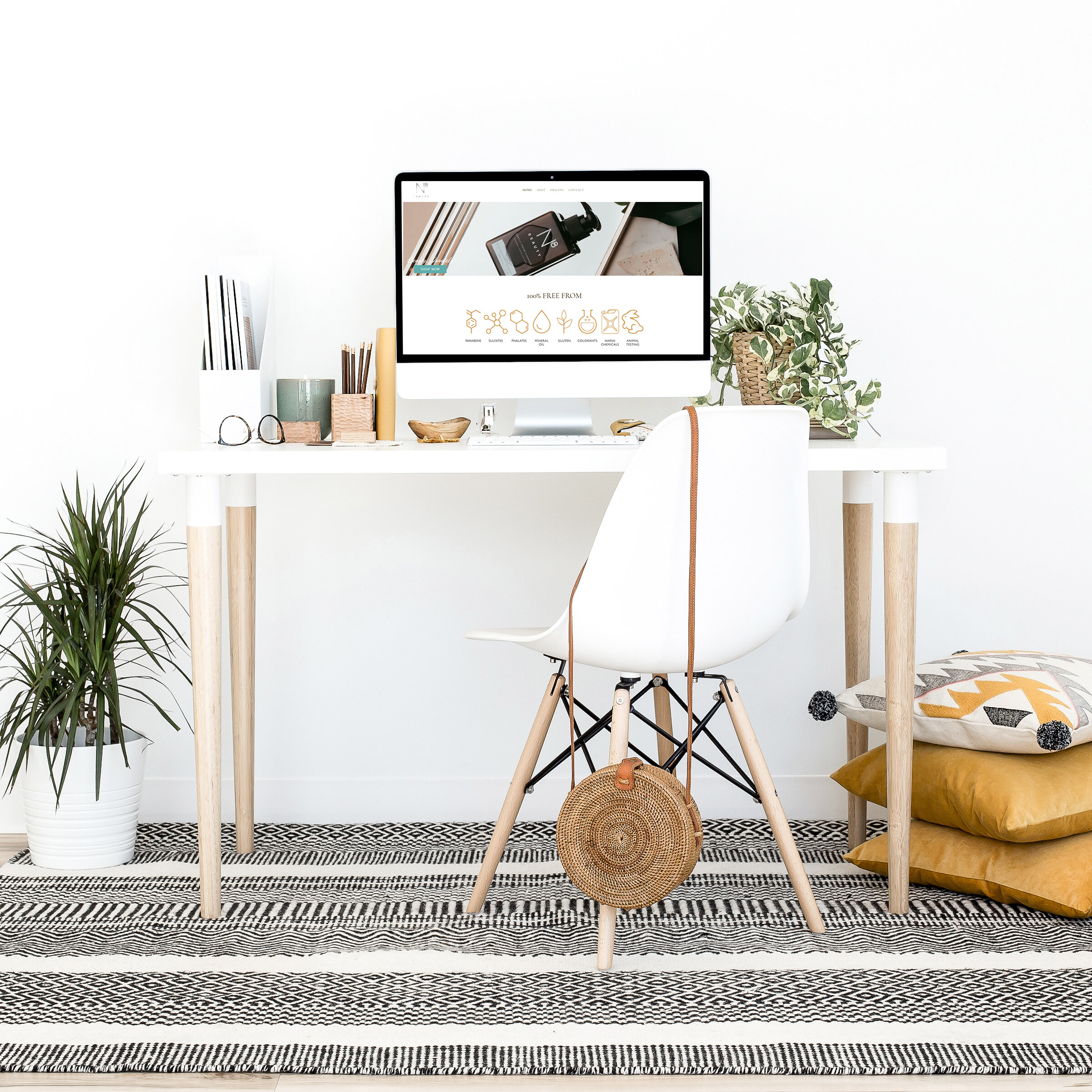 Public N8 Beauty website design preview